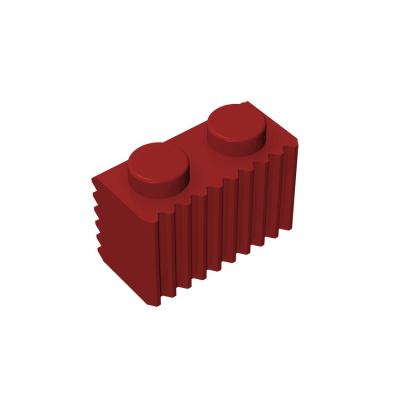 China Special BuildMoc 1x2 Plastic Bricks LEGOing Parts 2877 Alternative Brick With 1KG Grill Wholesale DIY Building Blocks for sale