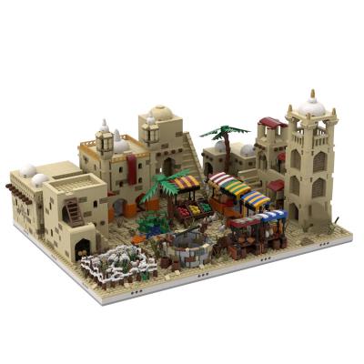 China Building MOC Toy Blocks Legoing Toys Bricks Set Desert Village | build from 12 different mocs brick toys educational kids for sale