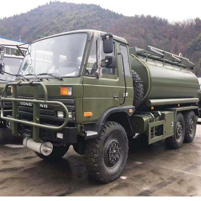 China Carbon Steel. Stainless Steel Dongfeng 6x4 6x6 10m3 Off Road Military All Wheel Drive Fuel Oil Tank Truck for sale