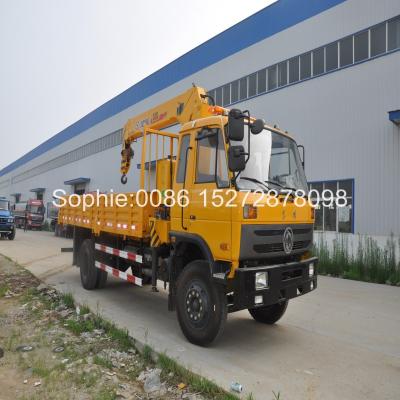 China CRANE TRUCK Dongfeng 4x2 4x4 RHD Truck-mounted Crane Truck Mounted Crane for sale