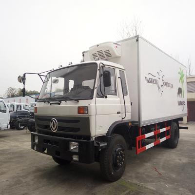 China FRP+PU Foam+FRP DONGFEGN 153 4x2 4x4 RHD Refrigerator Freezer Truck Cold Storage Vehicle Freezer Refrigerated Truck for sale