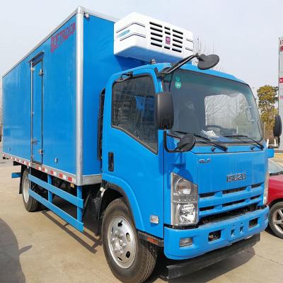 China FRP+PU Foam+FRP Japan Brand 5T Refrigerator Freezer Truck Cold Storage Vehicle Freezer Refrigerated Truck Manufacturer for sale