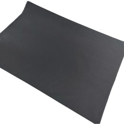 China 17g 50x70cm Gift Wrapping Paper Biodegradable Black Tissue Paper for Clothes and Shoes for sale