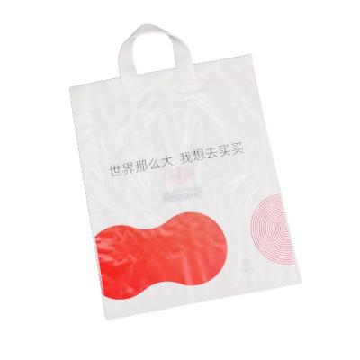 China Custom Logo Tote Plastic Shopping Bag Of China Promotional Hot Selling BIODEGRADABLE National Standard for sale