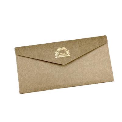 China China Factory Low MOQ Luxury Wedding Invitation Kraft Papre Envelope Gift Envelope Wholesale for sale