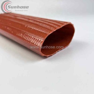 China Use In Agricultural Other Metal And Metallurgy Machinery Layflat Discharge Hose for sale