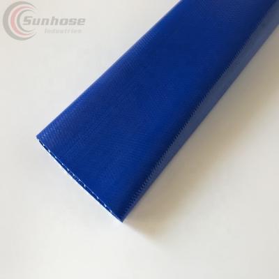 China Lightweight PVC Layflat High Pressure Hose For Mine Foot Dewatering for sale