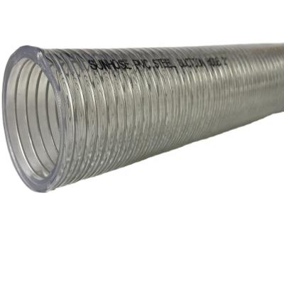 China Best Price Non-Toxic Braided No Smelling Water Use PVC Steel Wire Hose In Oilfield Manufacturer Supply for sale