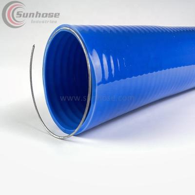 China PVC Irrigation Spring Non-Toxic Steel Wire Hose Agricultural Hose for sale