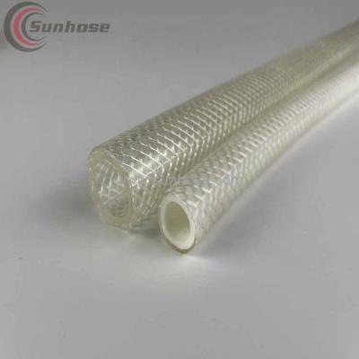 China Factory supply transparent high quality pvc wire reinforced tubing for sale