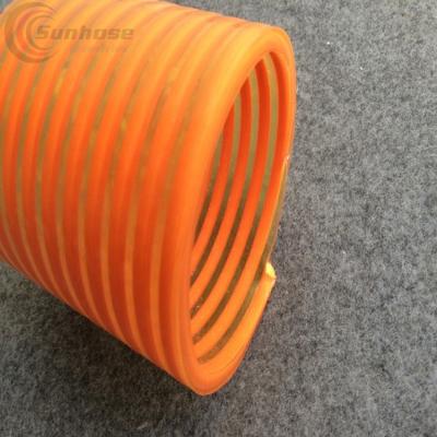 China Plastic Irrigation Spiral Reinforced Flexible PVC Suction Hose for sale