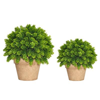 China Art Decor Modern Style Small Artificial Bonsai Plant Plastic Bonsai Tree Plant For Computer Desk Decor for sale