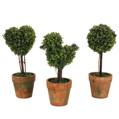 China Art Decor Hot Sale Artificial Bonsai Plants in Various Shapes for Office Decor for sale