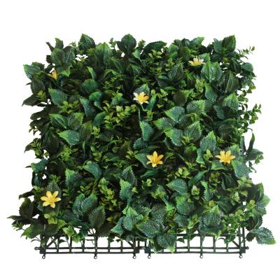 China Art Decor Simulation Fake Boxwood Hedge Panel Grass Wall Green Plant Artificial Plant For Home Decoration for sale