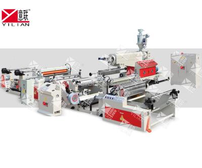 China Factory Yilian brand SJFM-1300A high speed paper coffee cup extrusion liner pe paper machine for sale