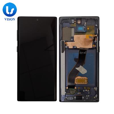 China Original LCD Screen For Samsung Galaxy Note 10 LCD With View SM-N970F Mobile Phone LCD Display Replacement For Samsung Galaxy Note 10 LCD samsung galaxy note10 with frame for sale