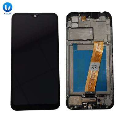 China Vison Max For Samsung Galaxy A01 LCD Digitizer A015F/DS SM-A015G/DS Display Touch Screen Digitizer With Frame For LCD Display Samsung A01 for sale