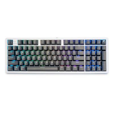 China Velocifire Anti-Ghosting Wired 96 Keys Outemu Switch RGB Backlight Mechanical Gaming Keyboard With Keyboard Cover for sale