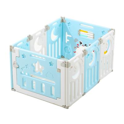 China Hot Sale Baby Play Folding Playpen Fence Easy Assembly Indoor Fence for sale