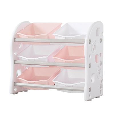 China Contemporary Kids Furniture Custom Toys Storage Children Cabinets Kids Storage Cabinet Toy Storage Box for sale