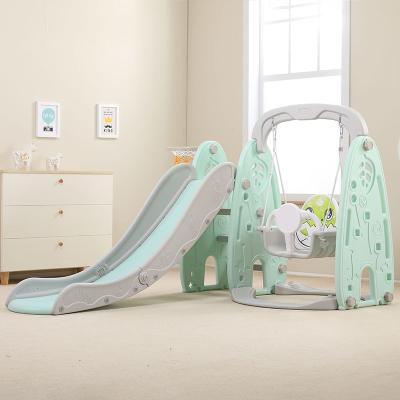 China New Design Multifunctional Kids Slide Toys Indoor Baby Slide For Kids Plastic Slide And Swing for sale