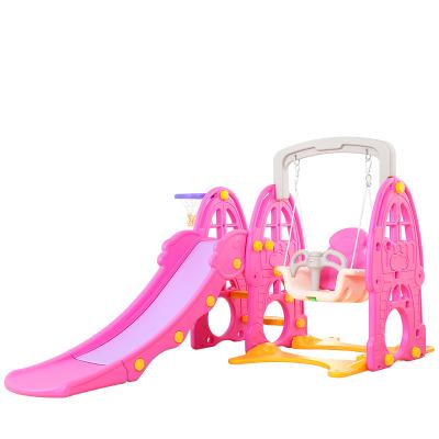 China Eco-friendly Material Kids Plastic Slide And Swing Toys Kids Slides Indoor Plastic Slide For Baby for sale