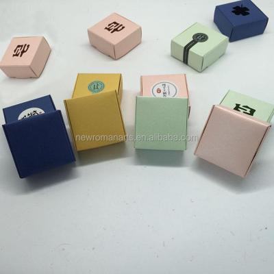 China Recyclable Attractive Handmade Recycled Custom Kraft Paper Soap Box Wholesale Gift Boxes for sale