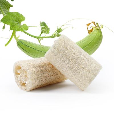 China All Natural Loofah Wholesale Bulk Sponge Raw Material Cellulose Exfoliating Body Loofah Scrubber Sponge Bathing Shower Loofah for sale