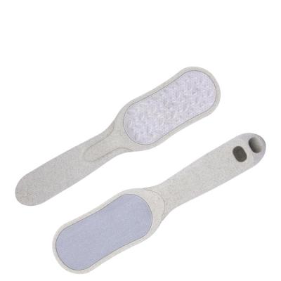 China LOW MOQ Wheat Straw Pedicure Foot File Eco - Friendly Callus Remover Tools Eco - Friendly for sale