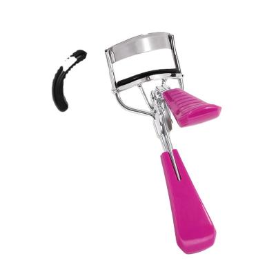 China Wholesale HOT private label eyelash eco-friendly curler rose purple red for women carbon steel mini for sale