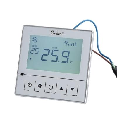 China Traditional 110-240v 2/4 Pipe HVAC FCU Thermostat With 3 Step Fan Speed ​​Adjustment for sale