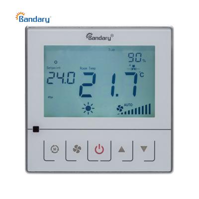 China 4periods Bandary Tuya Smart Home HVAC Floor Thermostat 7 Day Programmable Central Air Conditioner FCU Water Smart WiFi Electric Thermostat for sale