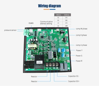 China Pcb Module Board Inverter DC Compressor Control OEM Odm 10/12/16/20/25Hp Air Conditioner DC Inverter Compressor Driver Circuit for sale