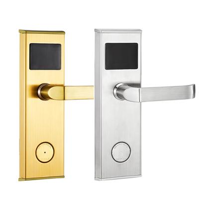 China Access HM-201 High Quality System Door Stainless Steel Hotel T5577 Electronic Card Door Lock Home Security Smart Door Lock for sale