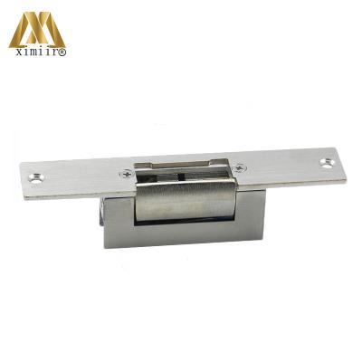 China 12V Stainless Steel Electric Strike Lock NO Style Power To Open XM-150KA Security Cathode Lock Electric Door Control System for sale