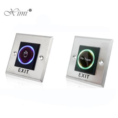 China Other E10 LED Screen Sensor Touch Screen Screen Door Infrared Release Exit Button For Access Control Sensor for sale