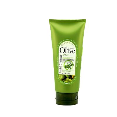 China Blemish Damage Olive Translucent Reing Collagen Facial Clearing Cleanser for sale