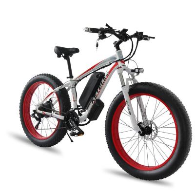 China New Arrival Aluminum Alloy 26x4.0 Inch Lithium Battery EU Warehouse500W48V10AH Fat Tire E-bike 500W Electric Bike for sale