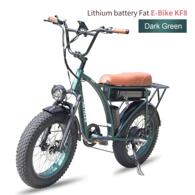 China Retro aluminum alloy high performance electric bicycle, 500W48V13AH adult mountain EBIKE for sale