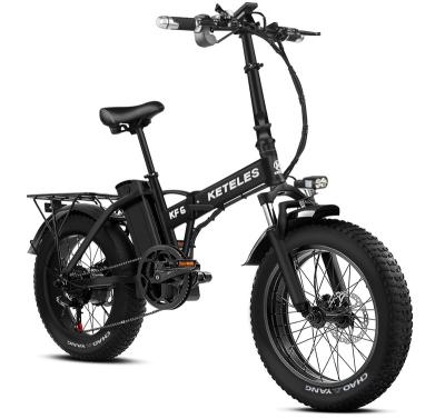 China Aluminum Alloy Convenient Folding Electric Bicycle, Fat Tire 250W Adult Energy Saving 20 Inch Electric Bicycle for sale