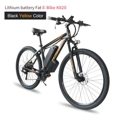 China Aluminum Alloy 1000W 17.5AH Electric Mountain Bike 26