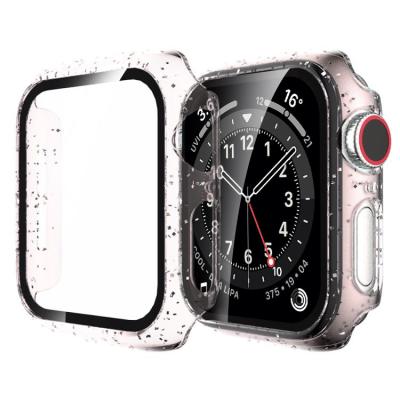 China Coolyep Protective Glitter Protective Case For iWatch Protective Case Series 6 For Apple Watch 40mm 42mm 44mm 38mm for sale