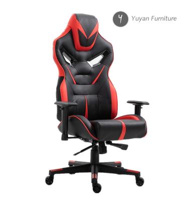 China PU Leather Swivel Back Office High Chairs (New) Ergonomic Office Chair Racing Recliner Adjustable Modern Racing Gaming Chair for sale