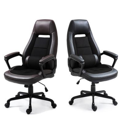 China China Office Boss Executive Swivel Leather Cheap Leather Ergonomic Computer Chair Arm Office Chair Luxury National Rotating Leather (New) for sale