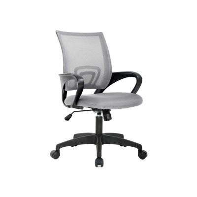 China Manufacturer Ergonomic High-Back Swivel Fabric Chair Armrest Office Mesh Computer Rotation Chair for sale