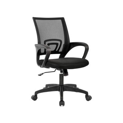 China Manufacturers Cheap Staff Task Computer Desk Swivel Mesh Office Chairs Ergonomic Rotation Cloth for sale