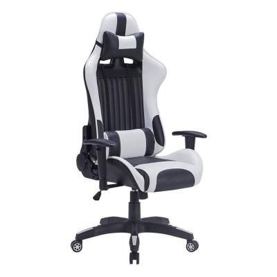 China Ergonomic Cooling PU Swivel Recliner Leg Office Gaming E-sports Leather Computer Racing Gaming Chair for sale