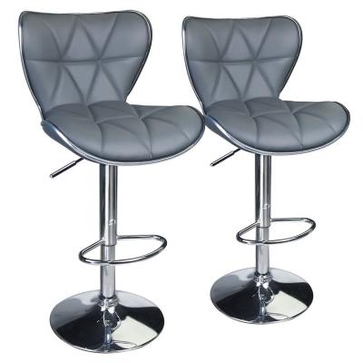 China Hot Sale Modern Furniture Stainless Steel Bar Stools Modern Silver Bar Chair Custom Referee Chair For Bar Table for sale