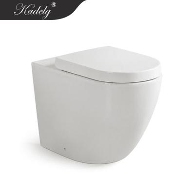 China Concealed Cistern RAK Compact End Mated Back To Soft Wall Toilet Comfort Height End Seat for sale