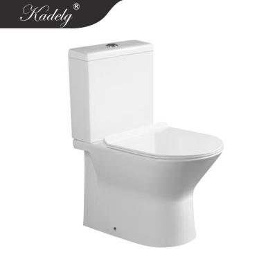 China Double-Flow China Suppliers Australia Standard Watermark Watermark Two Piece Toilet for sale